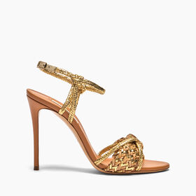 Casadei Marbella Lux Hanoi  Sandal Denim and Saddle 2X061J0701DENCH