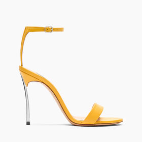 Casadei Marta Leather Sandals Curcuma 1L165W100MC2015