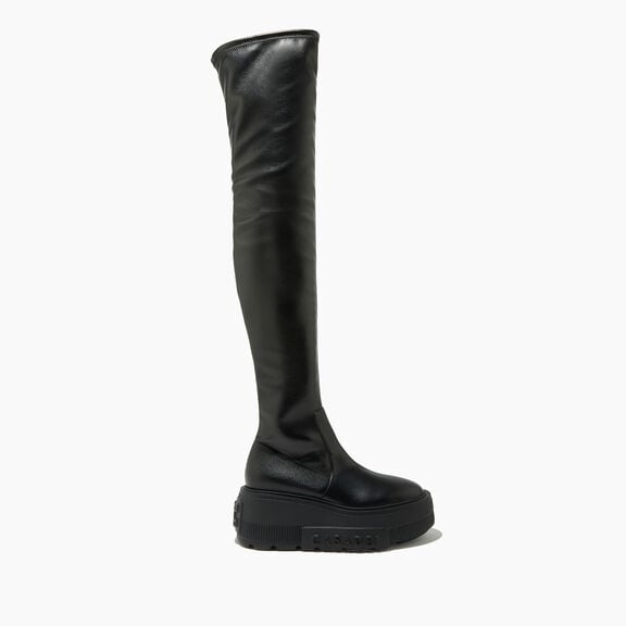 Casadei Nexus Over the Knee Black 2T009T070NNEONA