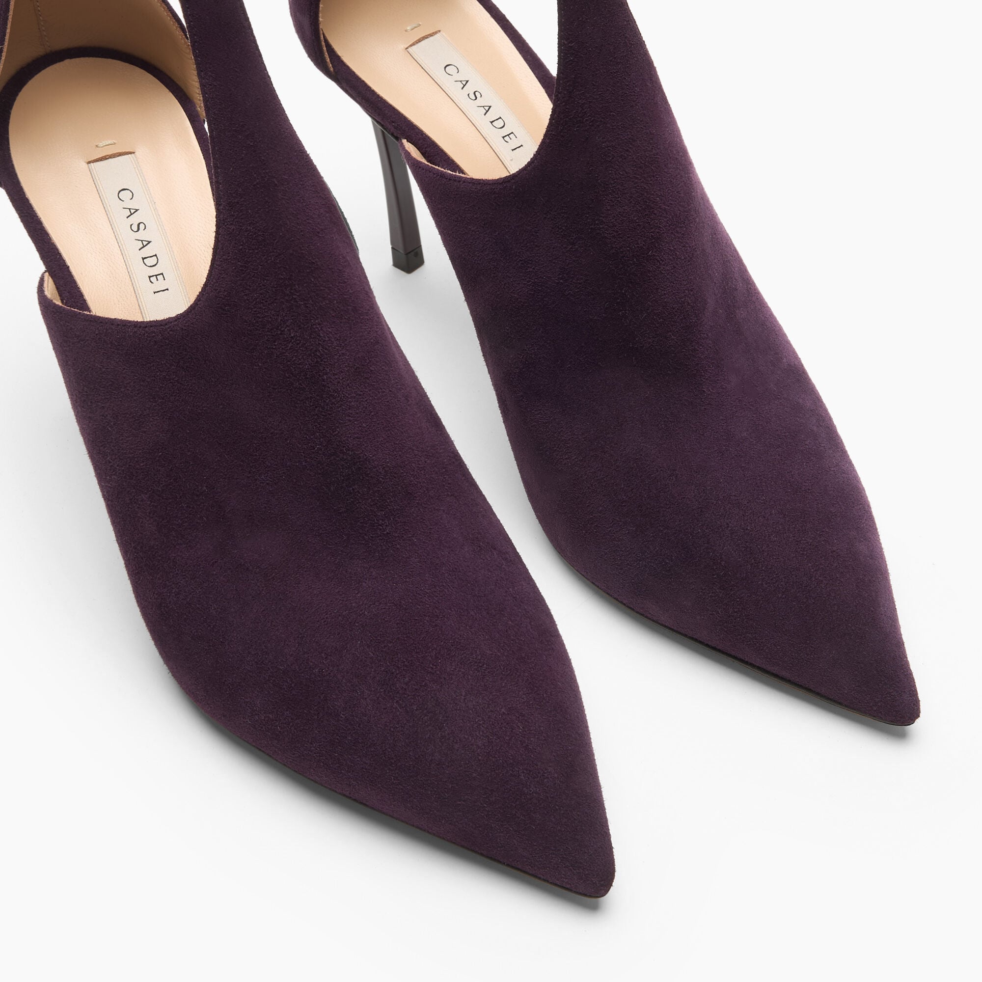 Casadei Blade Suede Debby Pumps Prince 1H085C080TCAMOS Casadei Blade Suede Debby Pumps Prince 1H085C080TCAMOS