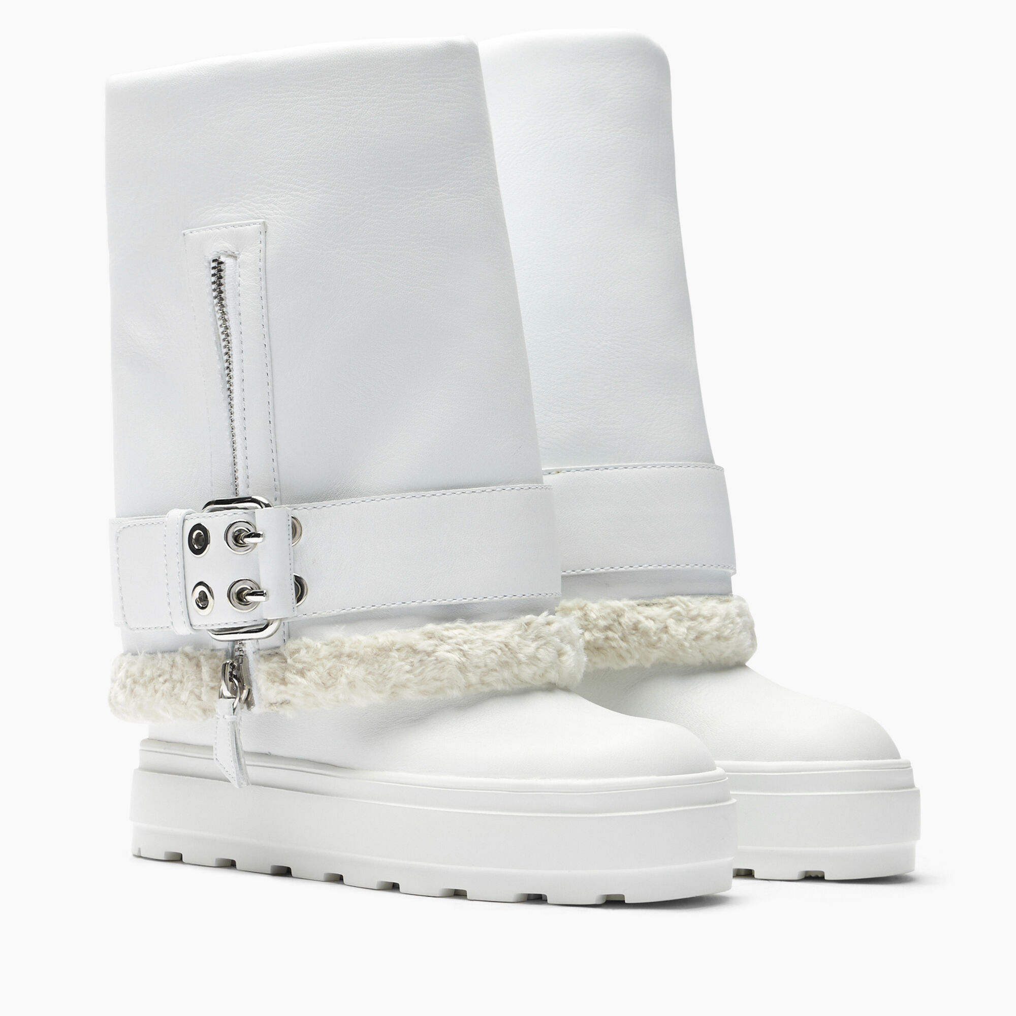  New Double Face Valsenales Boots Bianco 2S352Y0811C2560