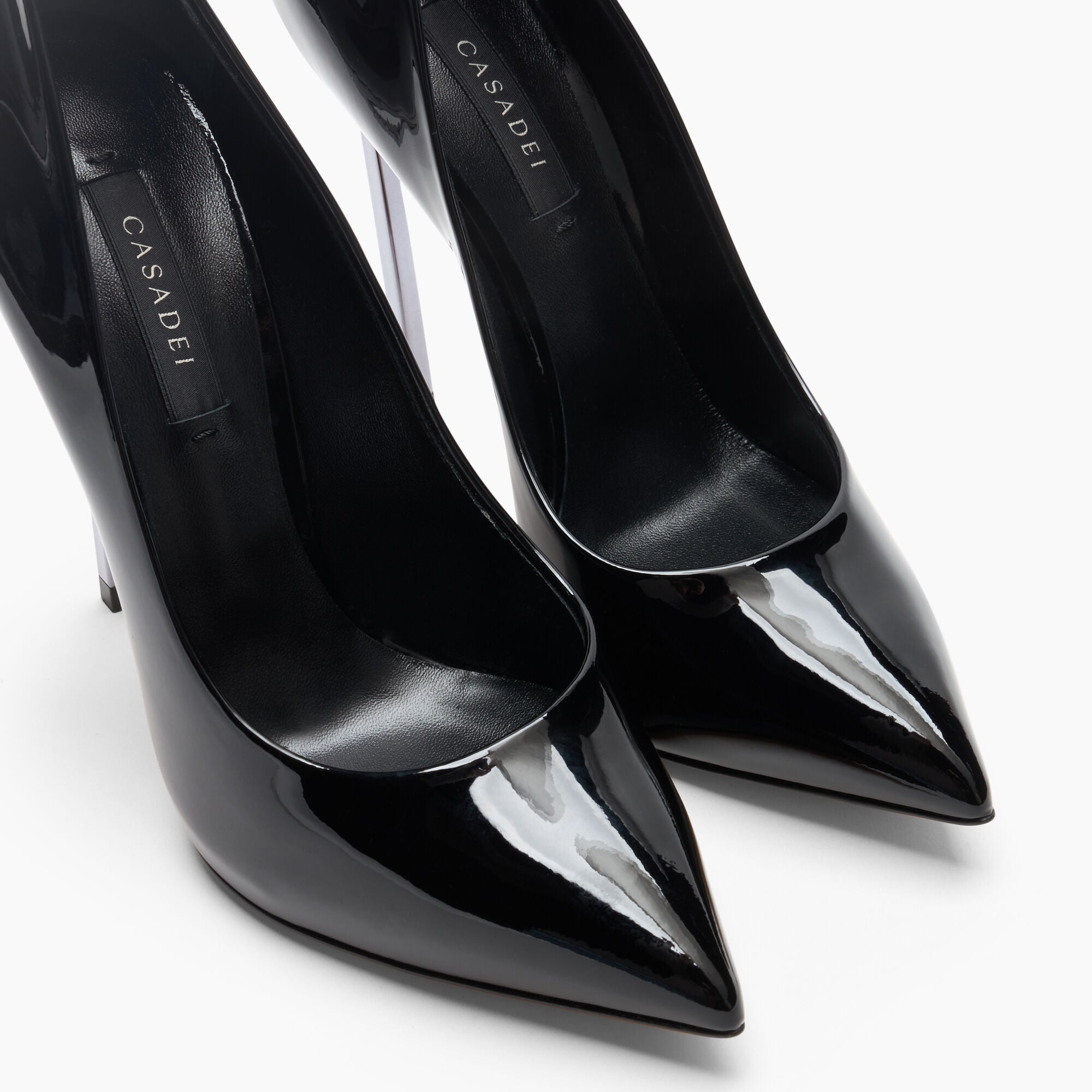 Blade Patent Leather in Black for Women | Casadei®