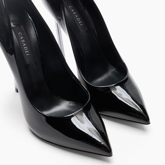 Casadei Blade Patent Leather  Black 1F916W120MC1444