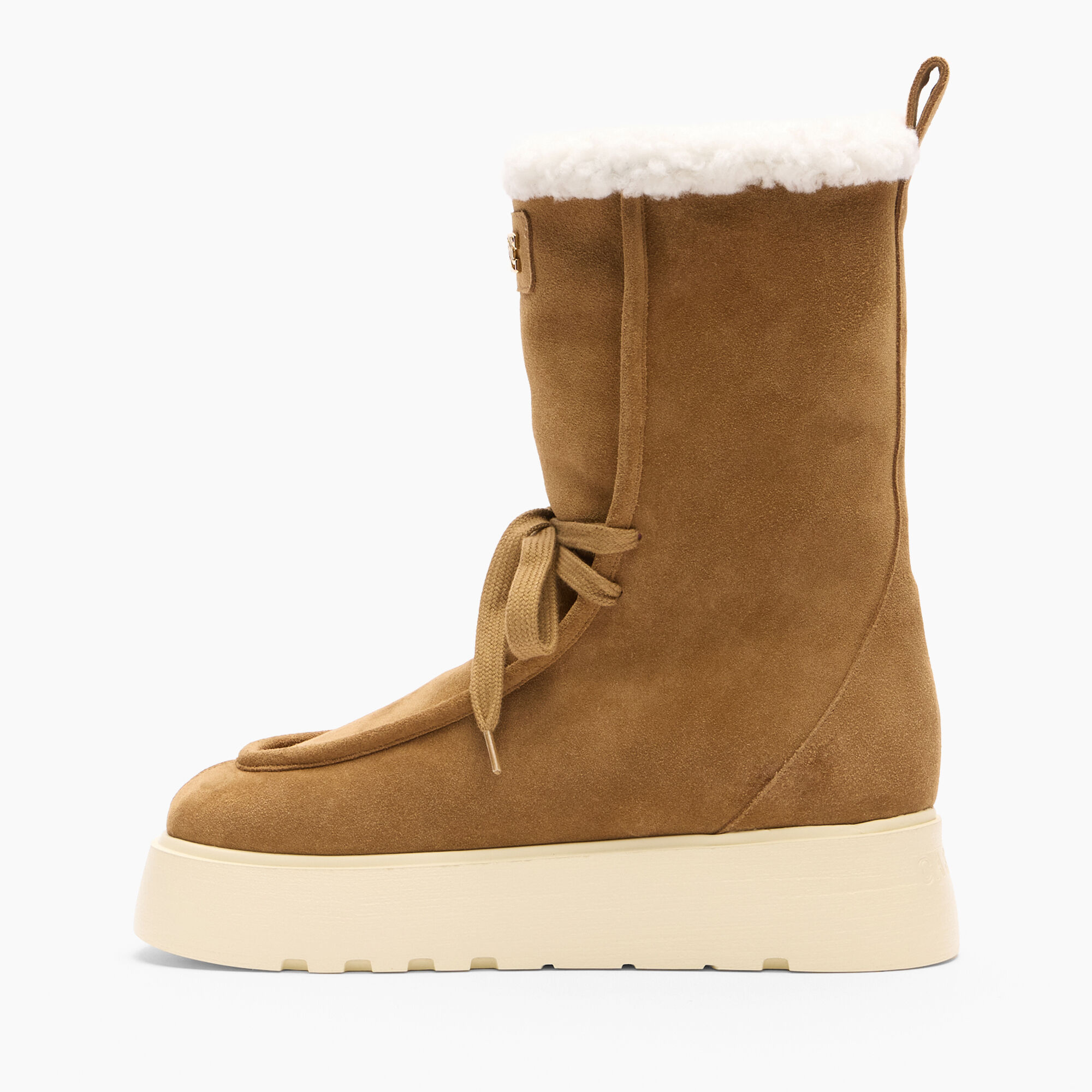 Casadei Ale Velour High Boots Brandy 2R524A0411VELOU