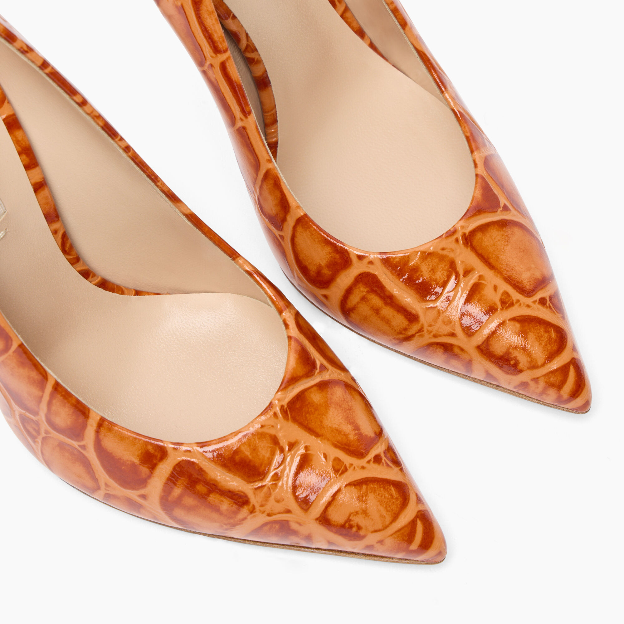 Casadei Blade Jurassic Pumps Paprika 1F915W100MC2639