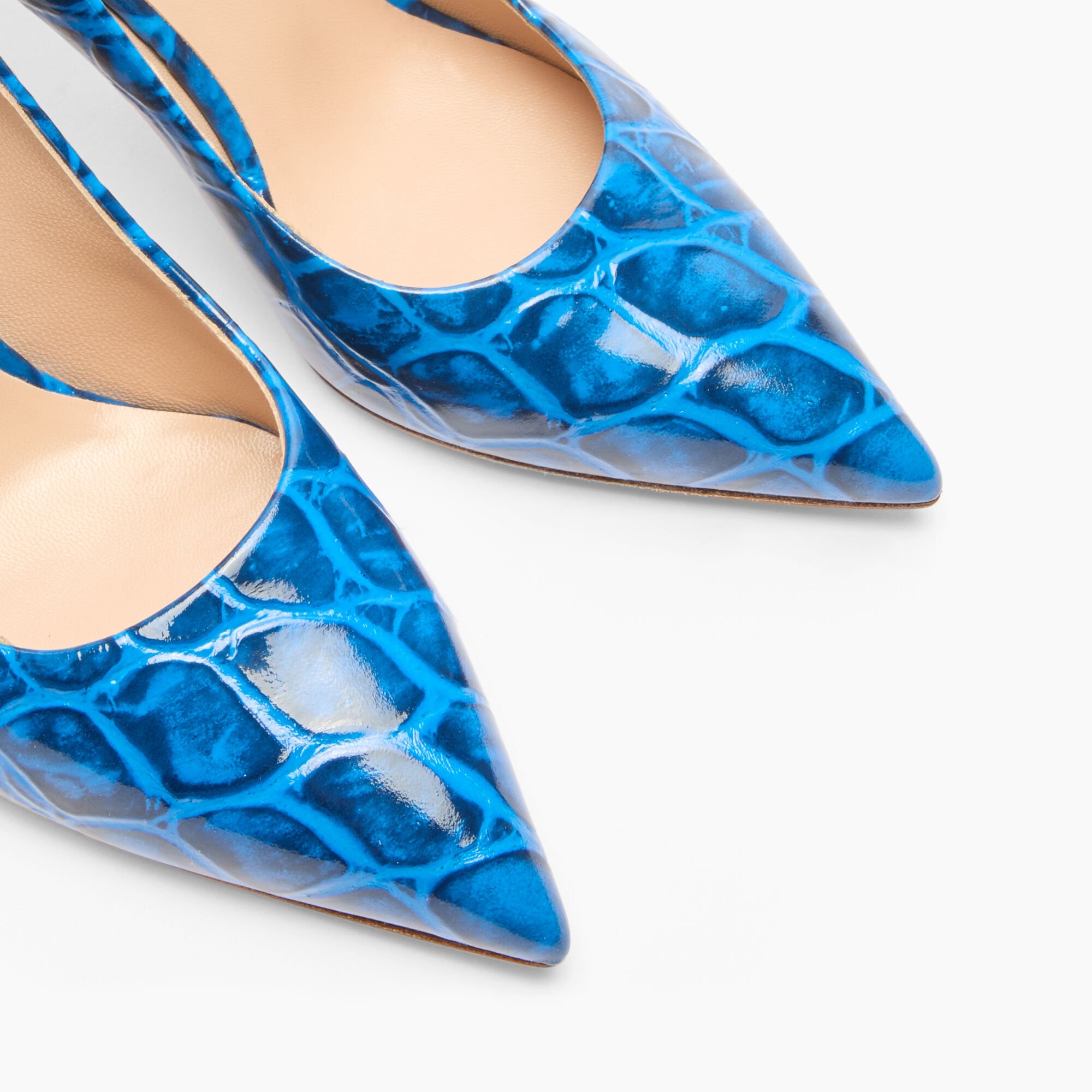 Casadei Blade Jurassic Pumps Ocean Royal 1F915W080MC2639