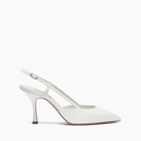 Casadei Winnie Bride Slingback Bianco 1G643J0801WTIFF