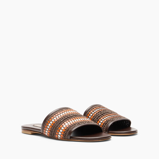 Casadei Amalfi Slide Sandal Multicolor5 1M565B0101AMLFS