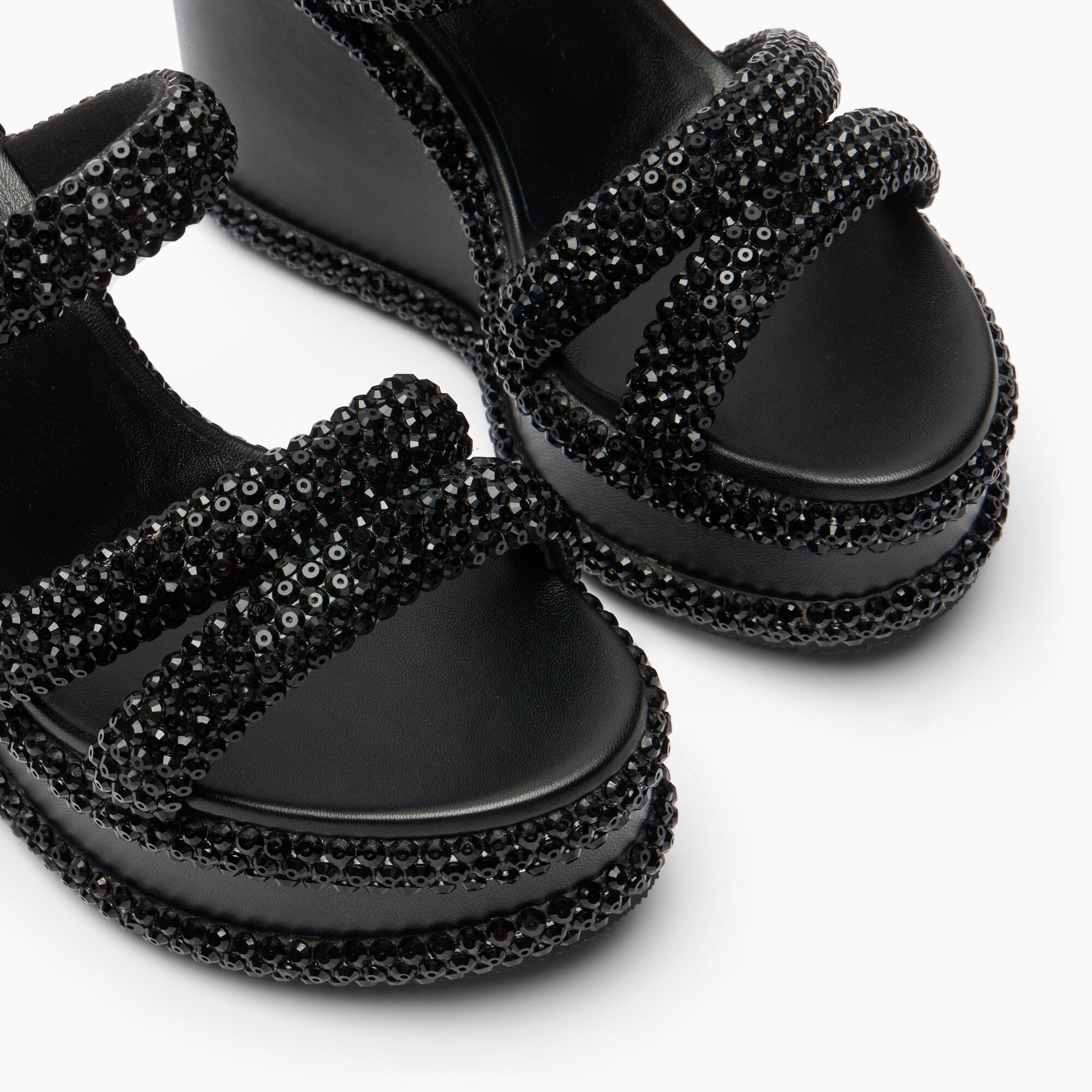 Casadei Sirio Wedge Black, black 1M505B0801C2958