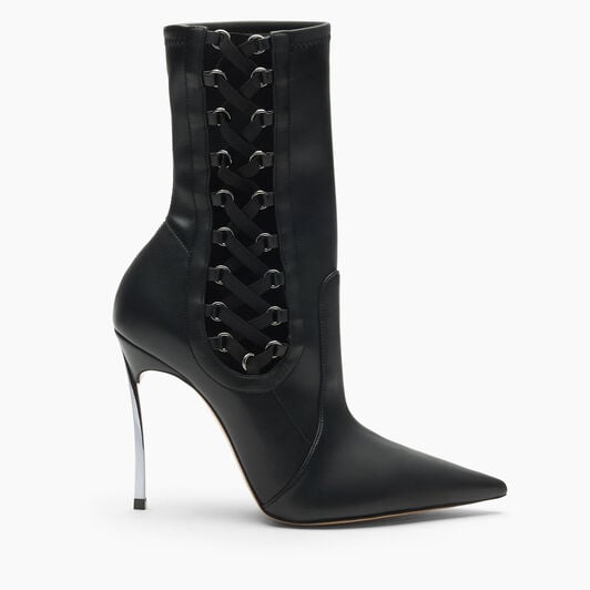 Casadei Superblade Tempest Ankle Boot Black 1R559C100MC2231 Casadei Superblade Tempest Ankle Boot Black 1R559C100MC2231