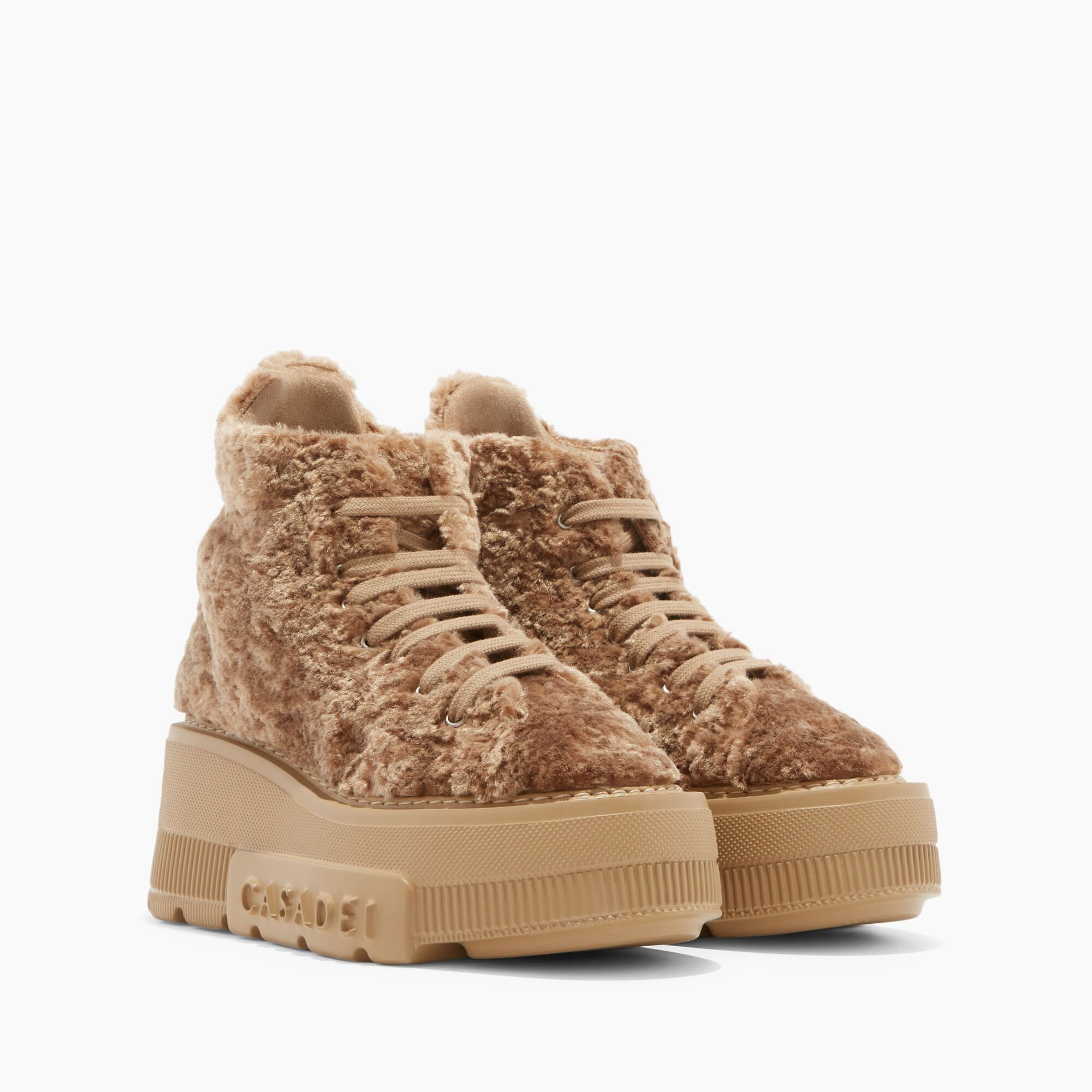 Casadei Nexus Senales Faux Fur Caramel 2X976W0701C2187