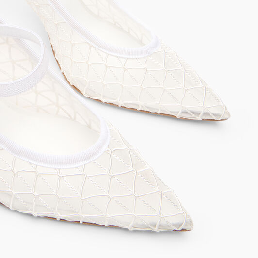 Casadei Julia Sfinos Pump White 1F048B0801C2932