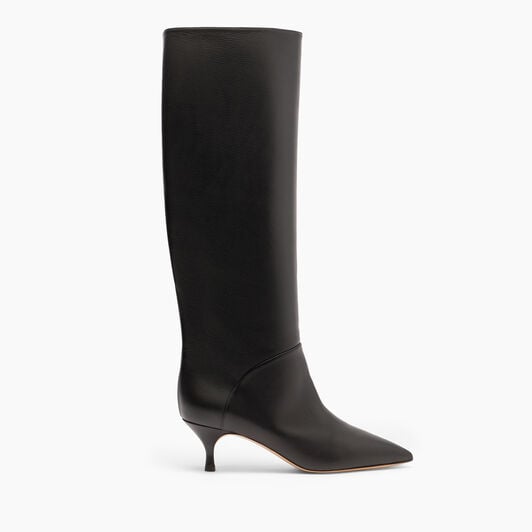 Casadei Julia Plonge To The Knee Boots Black 1S363A0501PLONG Casadei Julia Plonge To The Knee Boots Black 1S363A0501PLONG