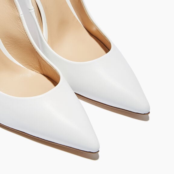 Casadei حذاء بكعب جوليا مينوركا أبيض 1F911W1001MINOR Casadei حذاء بكعب جوليا مينوركا أبيض 1F911W1001MINOR