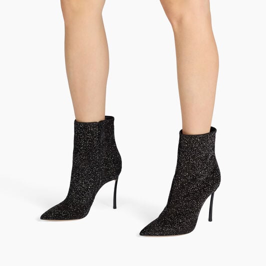 Casadei Universe Blade Ankle Boot Black 1Q210A100TUNIVE Casadei Universe Blade Ankle Boot Black 1Q210A100TUNIVE