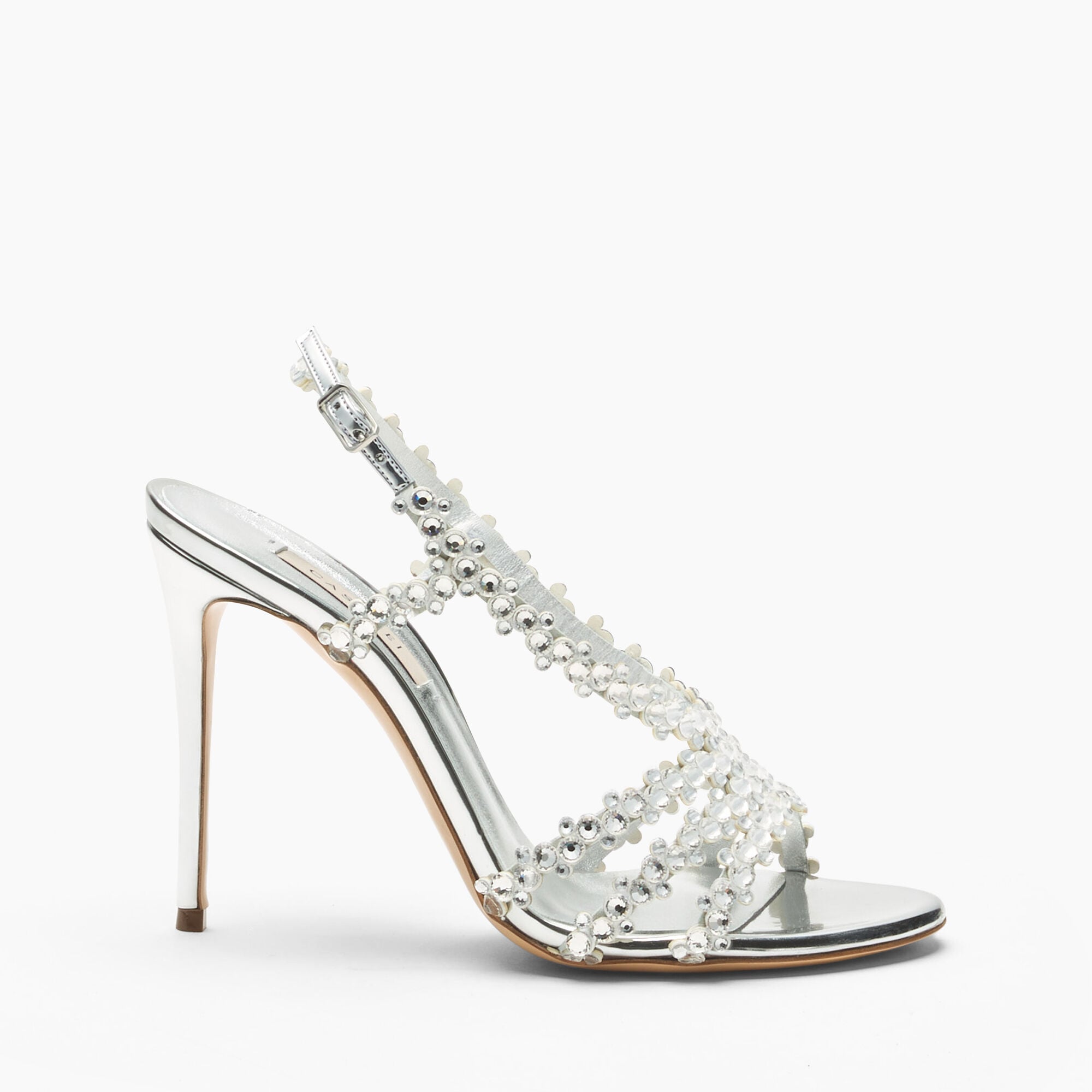 Casadei Sandalo Julia C-Love Silver + Argento 1L488C1001C3077 Casadei Sandalo Julia C-Love Silver + Argento 1L488C1001C3077