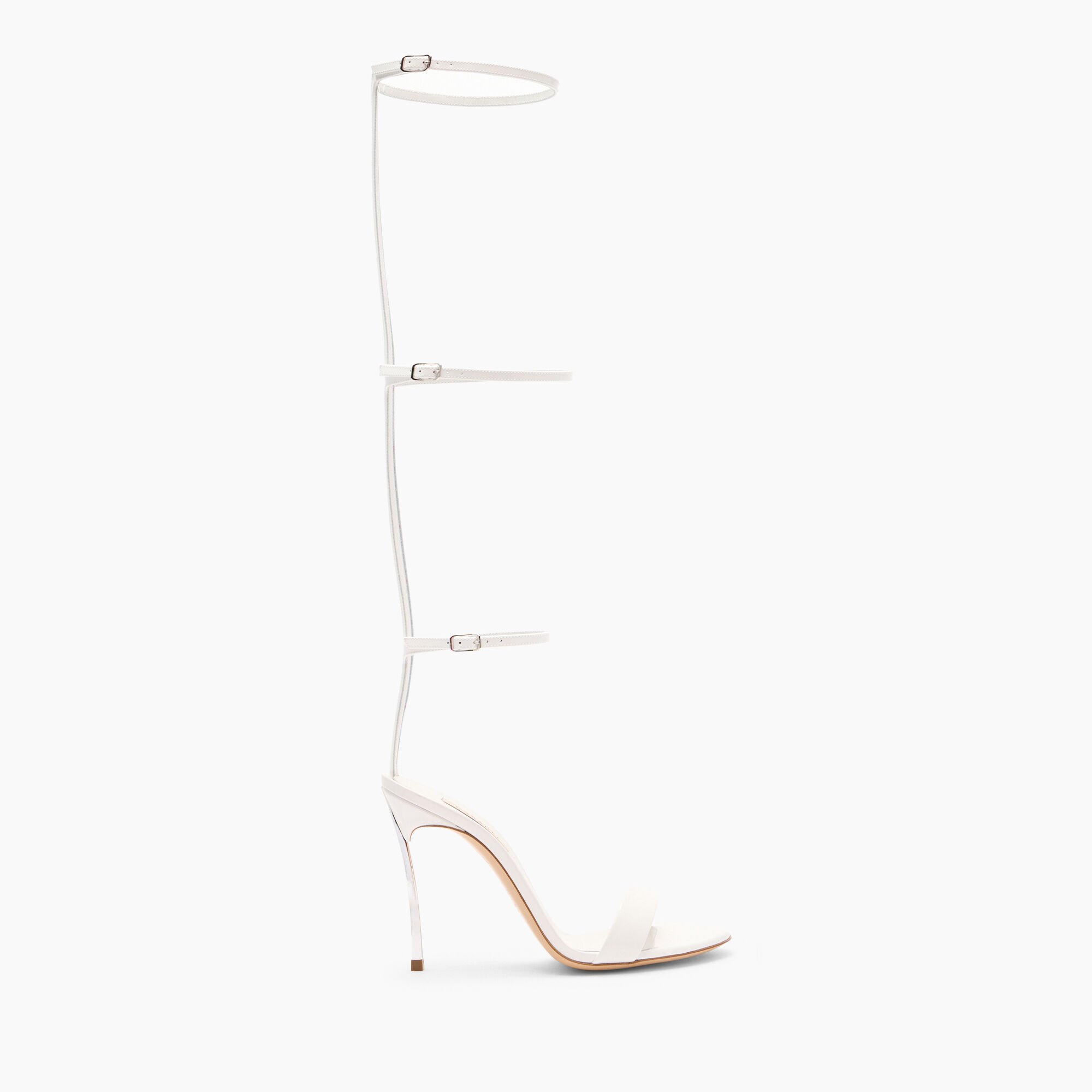 Casadei Musa Blade Sandal White 1L347J100MC2327