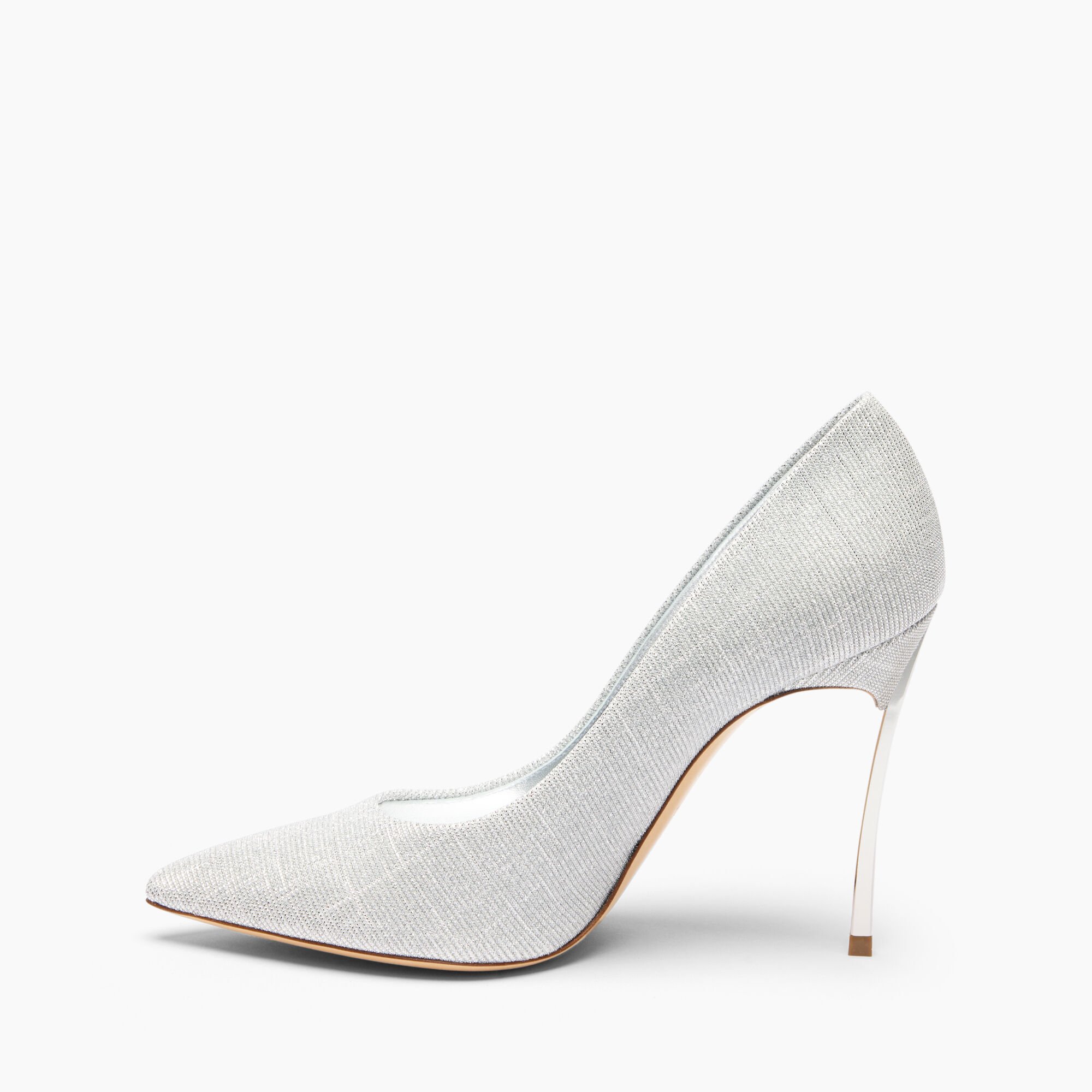 Casadei Blade Pump Silver 1F915W100MTRINI