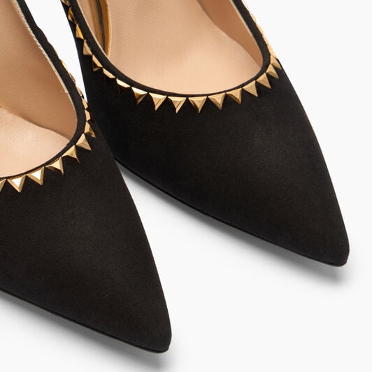 Casadei Divine Pump Julia Gold Black 1F038A0801C2903 Casadei Divine Pump Julia Gold Black 1F038A0801C2903