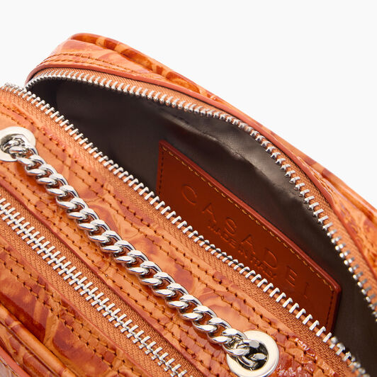 Casadei Soho Jurassic Camera Bag Paprika 3W466J0000SOHJK