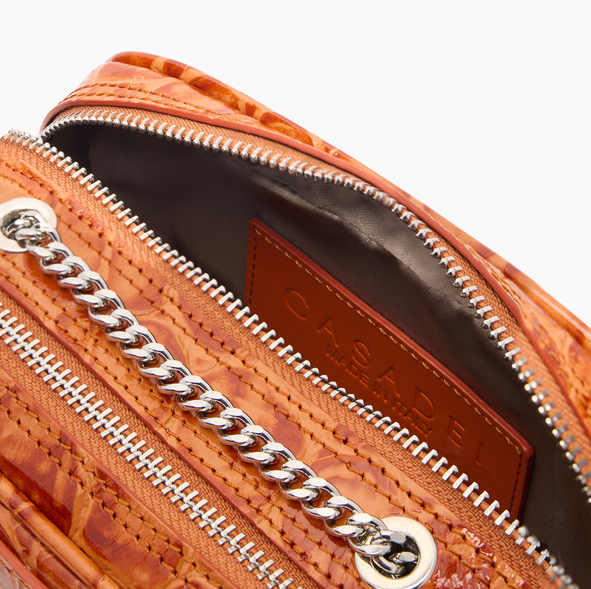 Casadei Soho Jurassic Camera Bag Paprika 3W466J0000SOHJK