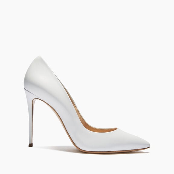 Casadei حذاء بكعب جوليا مينوركا أبيض 1F911W1001MINOR Casadei حذاء بكعب جوليا مينوركا أبيض 1F911W1001MINOR