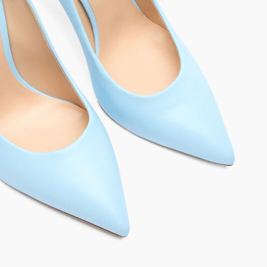 Casadei Blade Leather Pumps Sky 1F915W100MC1155