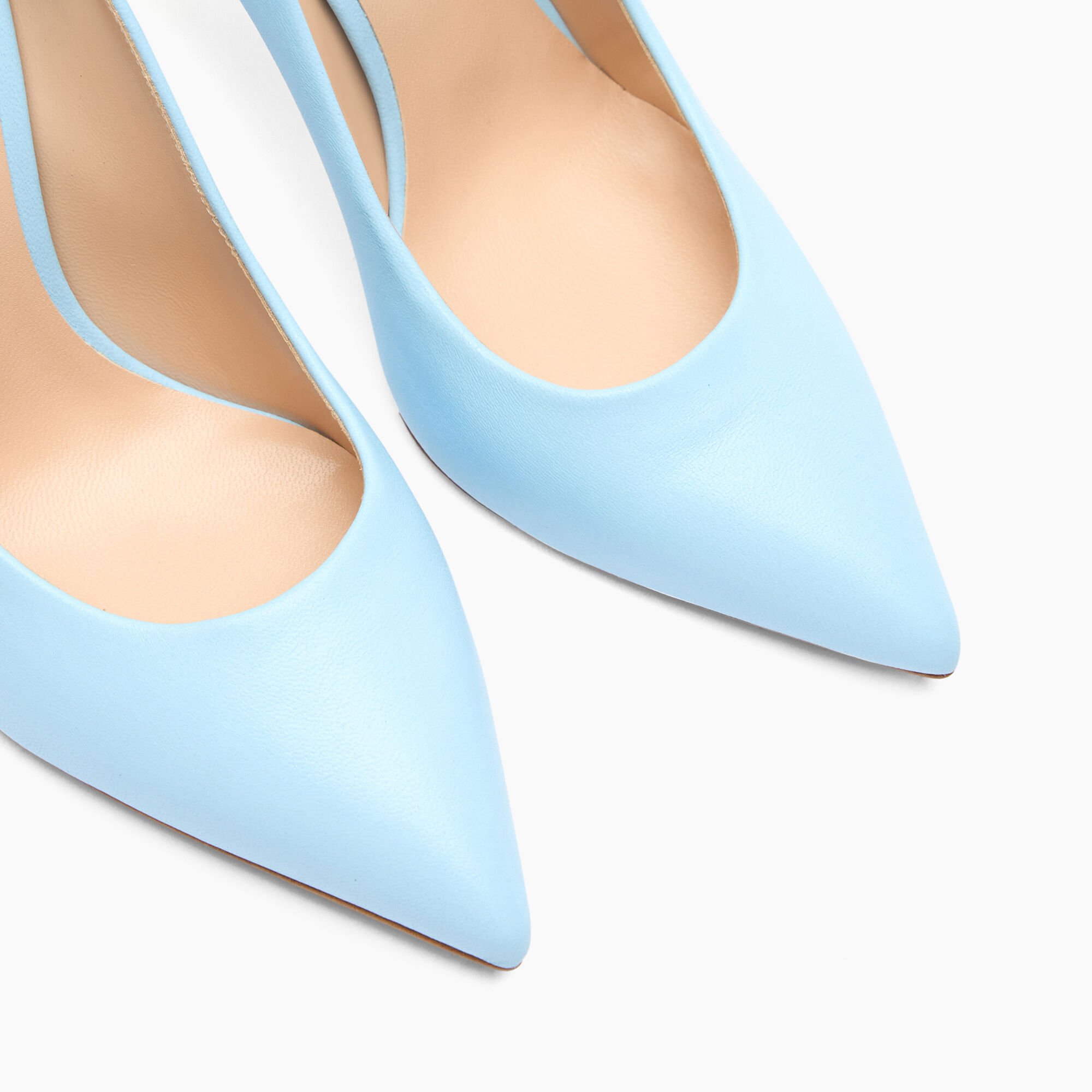 Casadei Blade Leather Pumps Sky 1F915W100MC1155