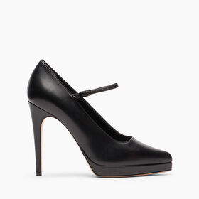 Casadei Michelle Platform Pumps Black 1F916W120MC1444