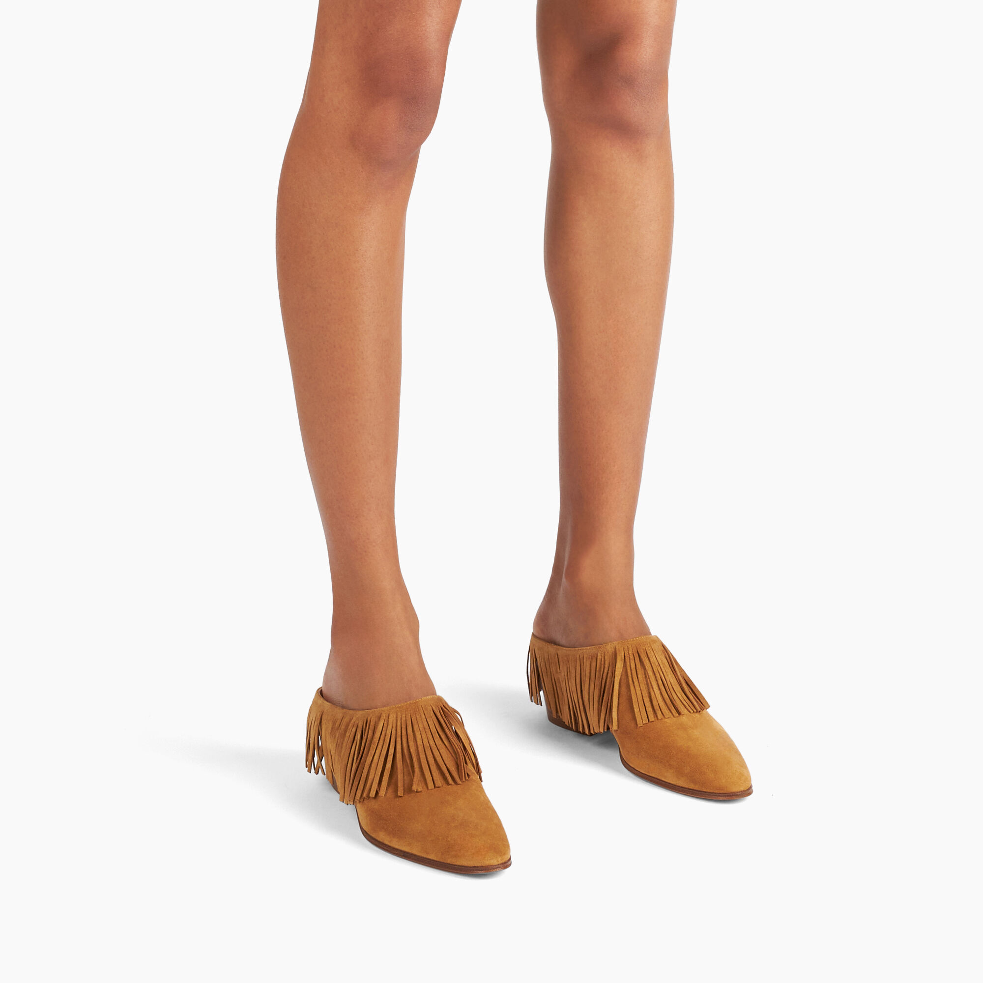 Casadei Beat Fringe Sabot Honey 1H020J0501NOMAD