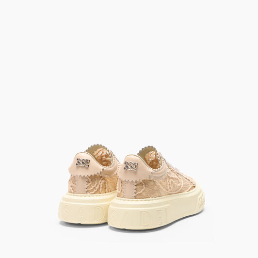 Casadei Off Road Chantilly  Sneaker Pink sand 2X107B0201C2989