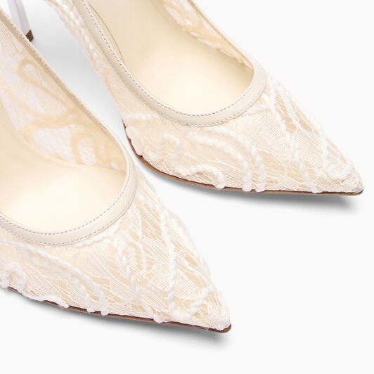 Casadei Chantilly Blade Pump Milk 1F054B100MT0577