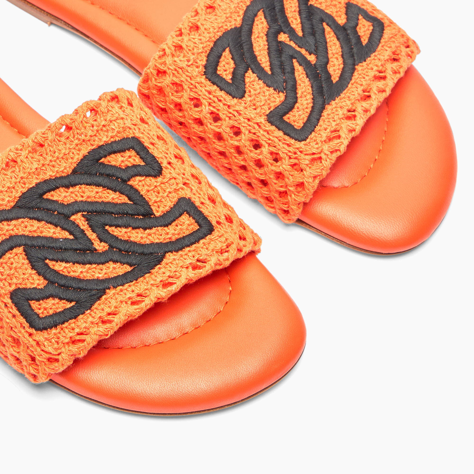 Casadei Positano Flat Orange 1M493J0101T0517