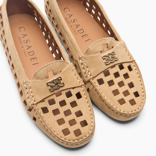 Casadei Mocassino Maxisuede Sand 2D329B0101C3058