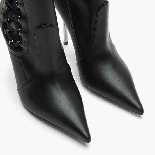 Casadei Superblade Tempest Ankle Boot Black 1R559C100MC2231 Casadei Superblade Tempest Ankle Boot Black 1R559C100MC2231