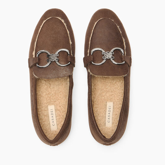 Casadei Bufaland Loafer Cocoa 1D298A0111C3105 Casadei Bufaland Loafer Cocoa 1D298A0111C3105