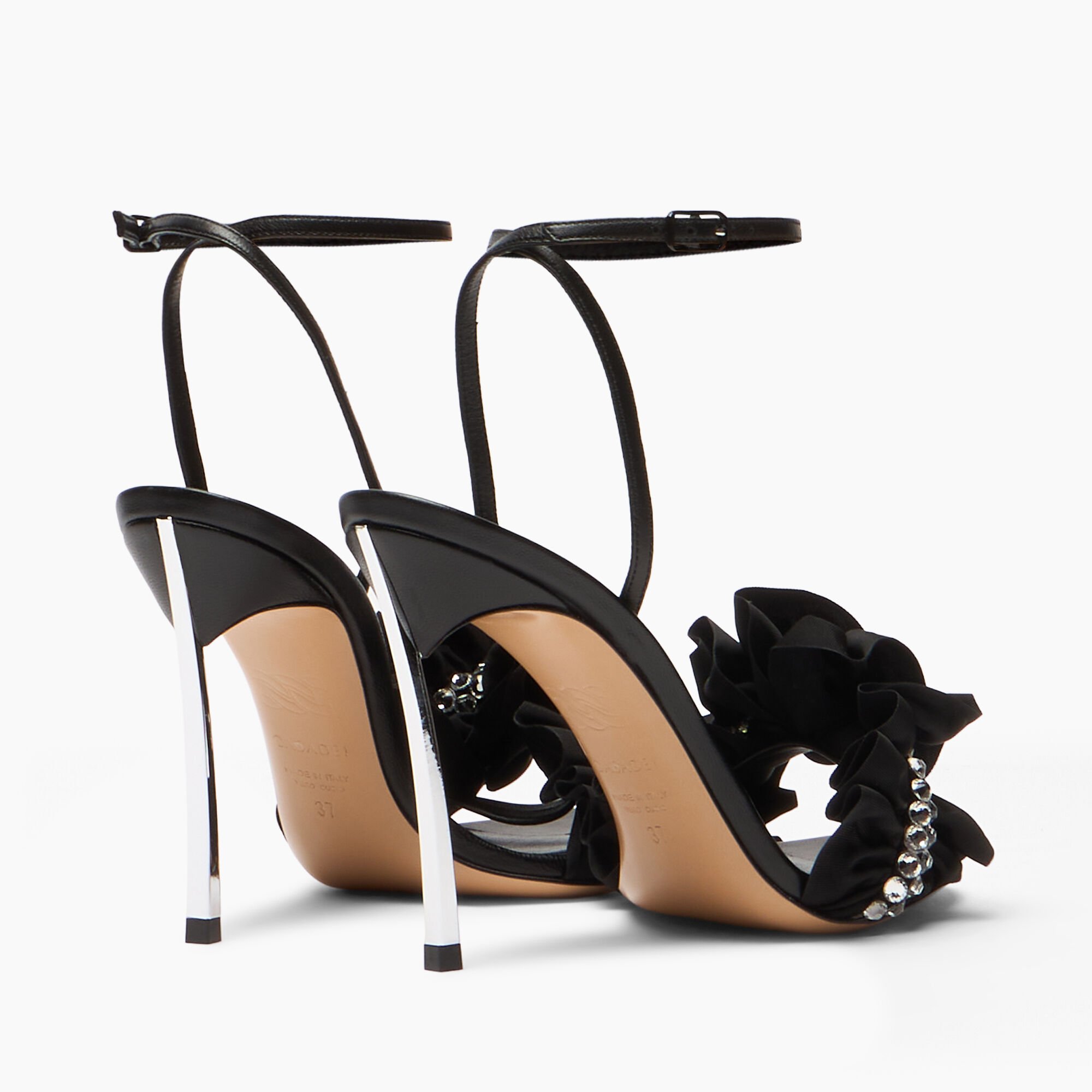 Casadei Annabel Blade Sandal Black 1L450B100MC2931