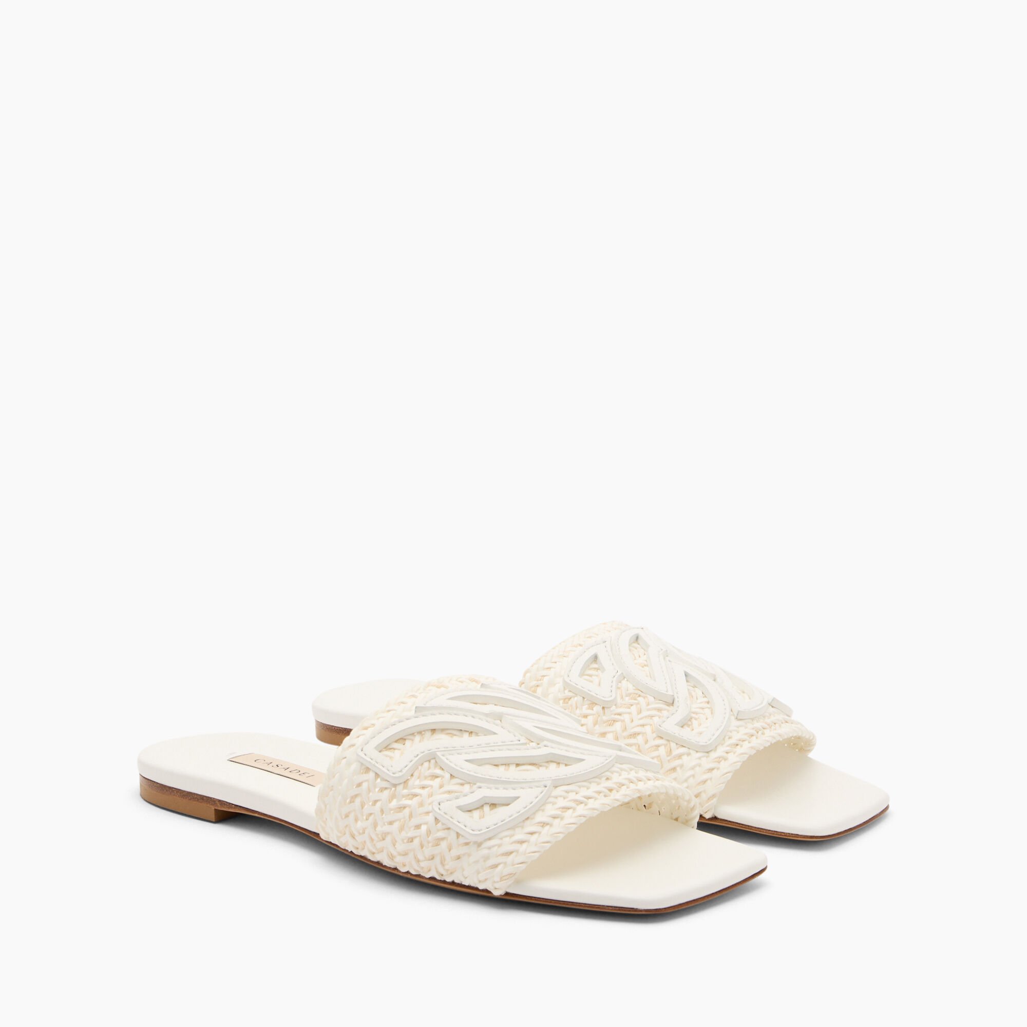 Casadei Positano Flat White 1M449J0101POSIT