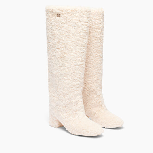 Casadei Nuova MunHigh Boots White 1S384A0511C2197 Casadei Nuova MunHigh Boots White 1S384A0511C2197