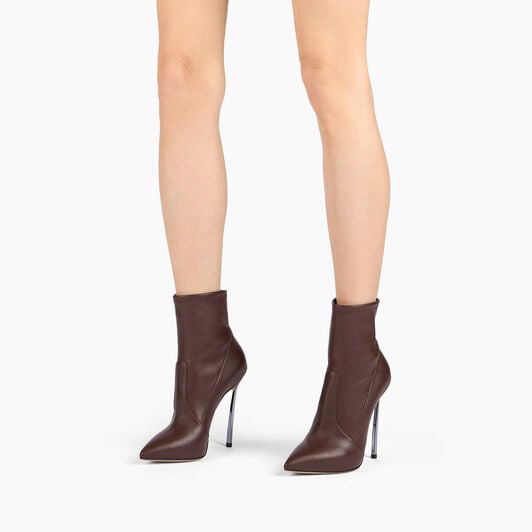 Casadei Blade Ankle Boot Saddle 1R665E120MC2274 Casadei Blade Ankle Boot Saddle 1R665E120MC2274