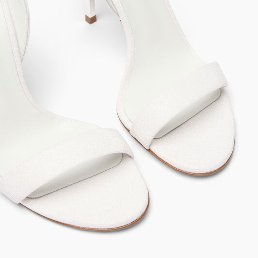 Casadei Cappa Blade Sandal White 1LG40D100MTRINI