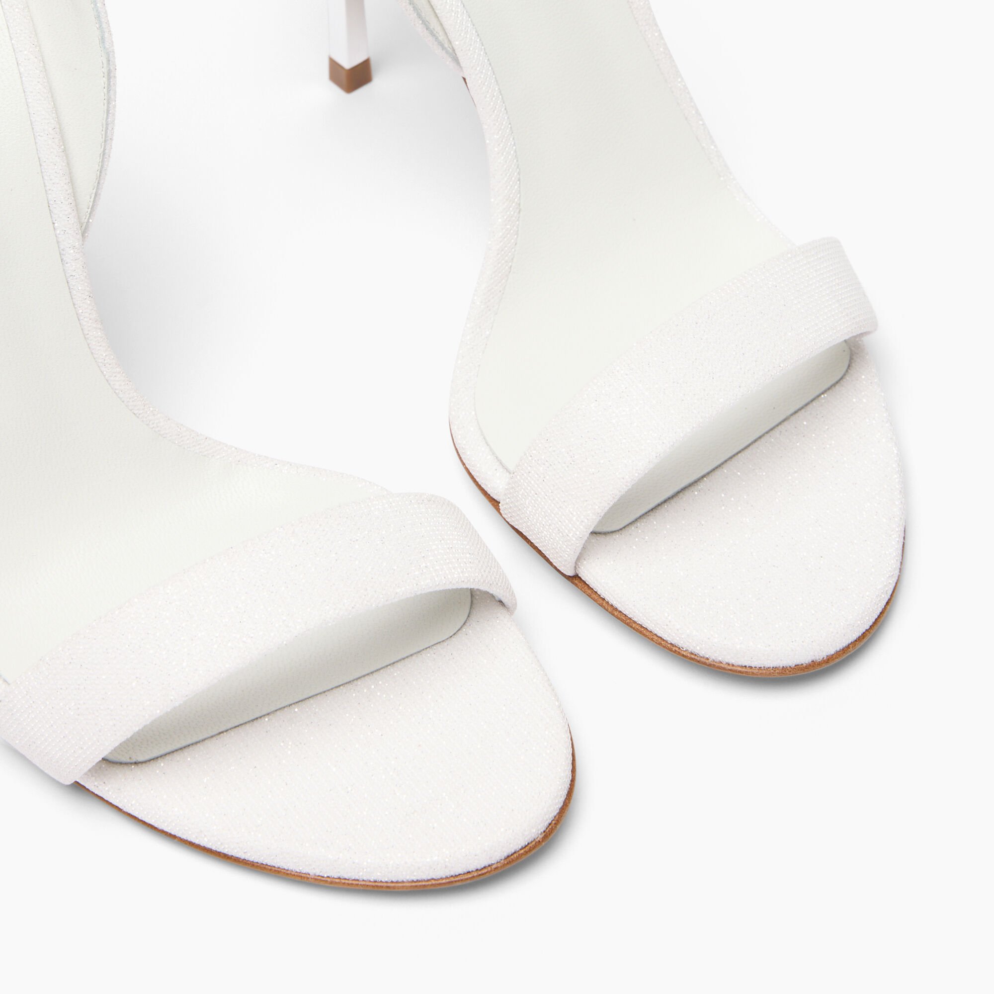 Casadei Cappa Blade Sandal White 1LG40D100MTRINI