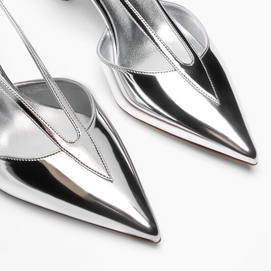 Casadei K-Blade Victory Silver 1H071B060MINTER Casadei K-Blade Victory Silver 1H071B060MINTER