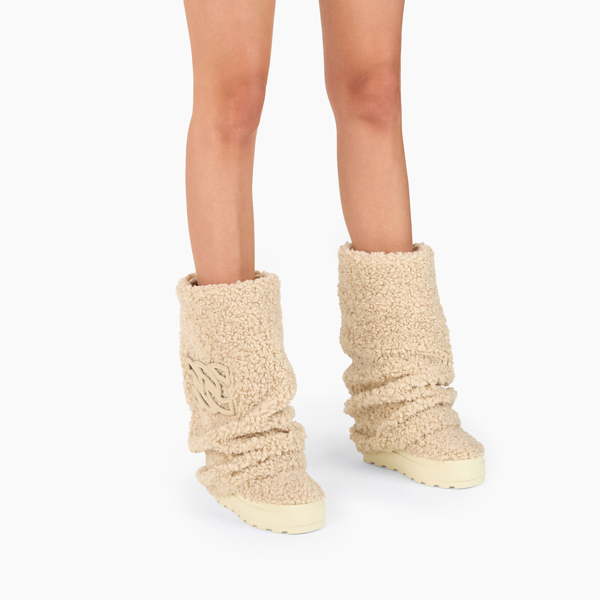 Casadei New Double Face Canazei Boots Milk 2S360Y0811C2590