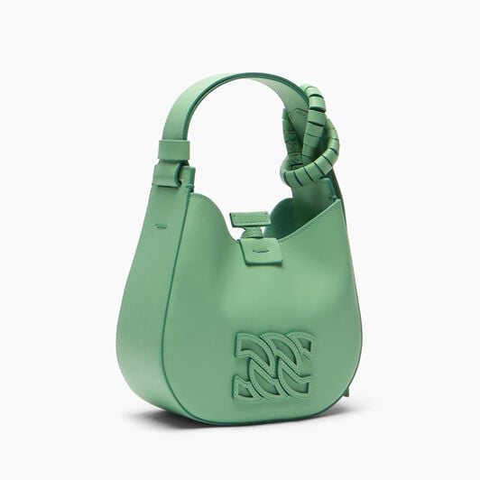 Casadei Mini Vandome Bag Green light 3W492B0000VDMNO Casadei Mini Vandome Bag Green light 3W492B0000VDMNO