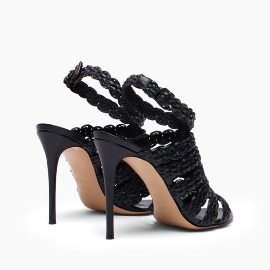 Casadei Avenida Julia Mule Black 1H068B1001C2939 Casadei Avenida Julia Mule Black 1H068B1001C2939