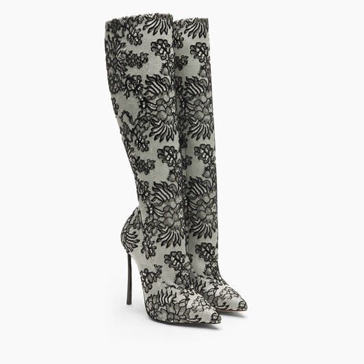 Casadei Blade Pandora Boot White 1S429C120TPANDL