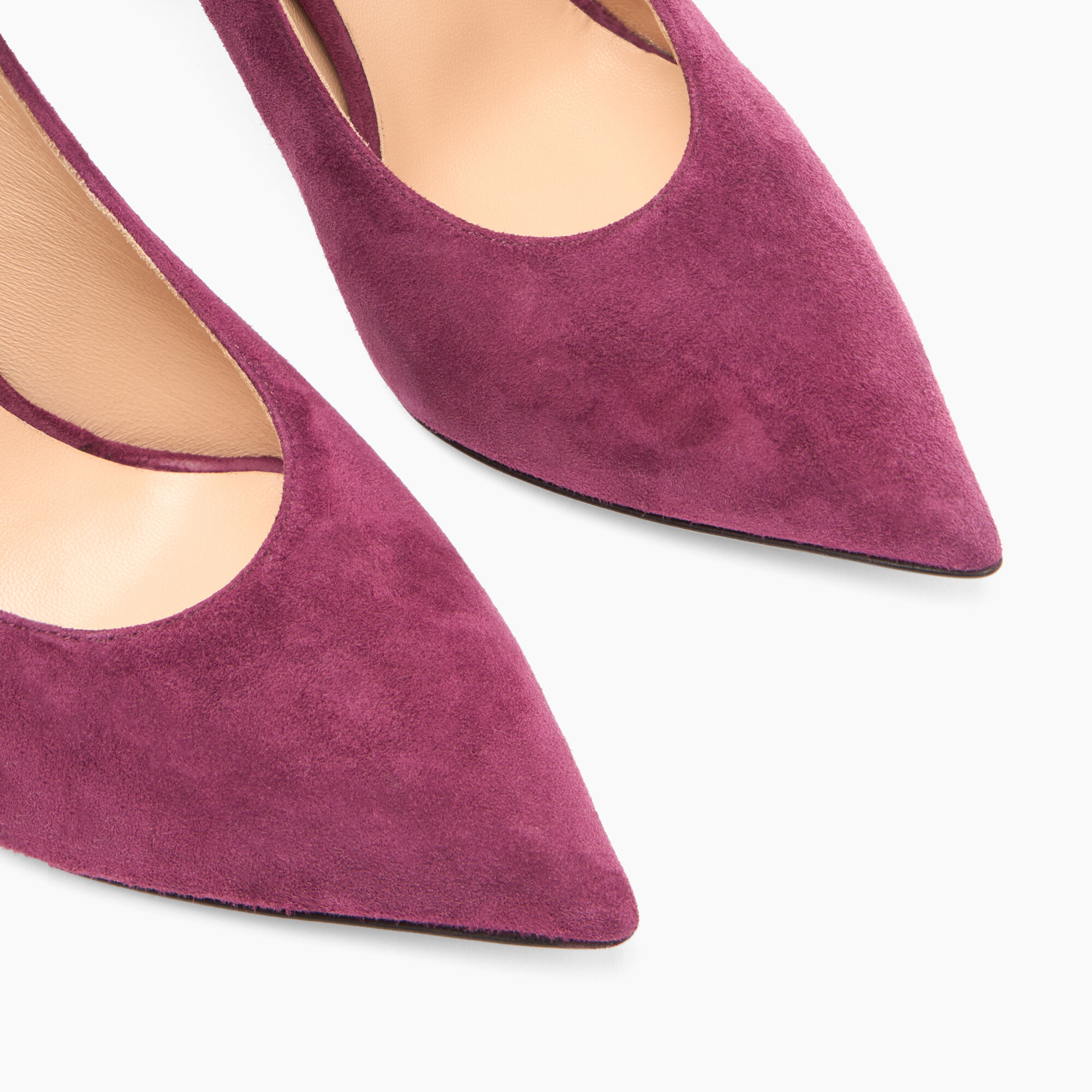 Casadei Blade Suede Pumps Amarena 1H038A100TT0534