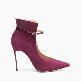 Casadei Blade Suede Pumps Amarena 1H038A100TT0534