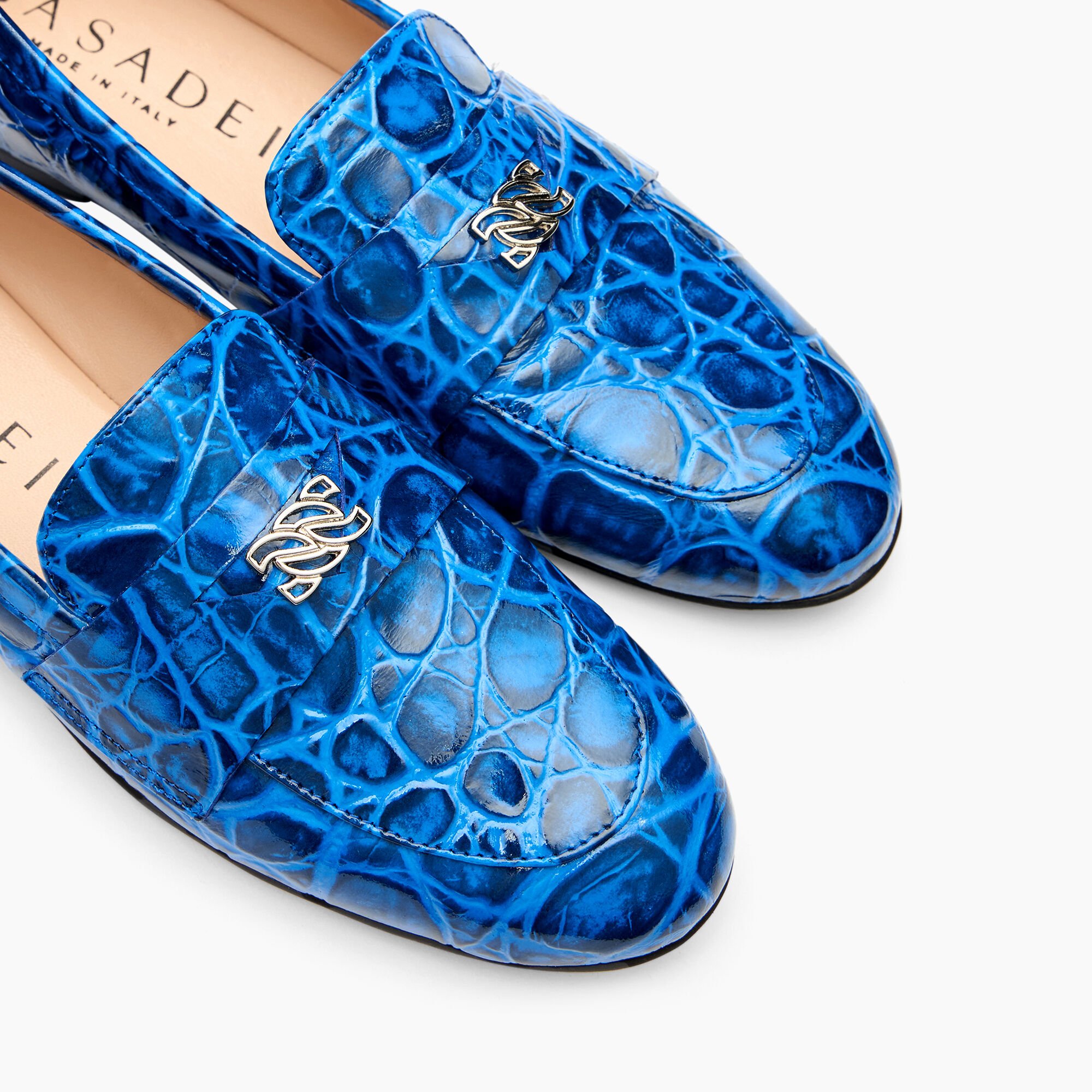 Casadei Jurassic Loafers Ocean Royal 1D268Y0101C2663